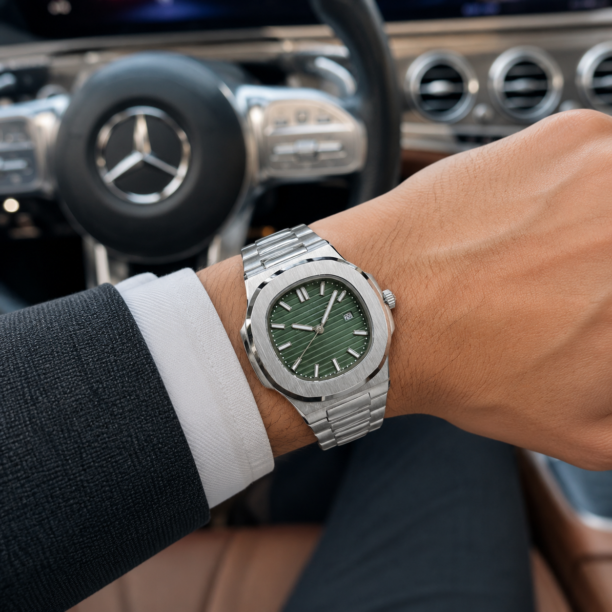 Trevalen Emerald Steel Automatic