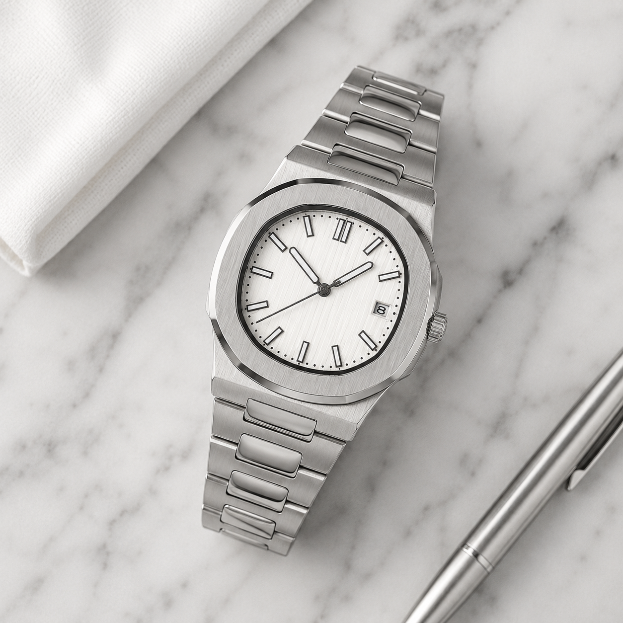 Trevalen Ivory Steel Automatic