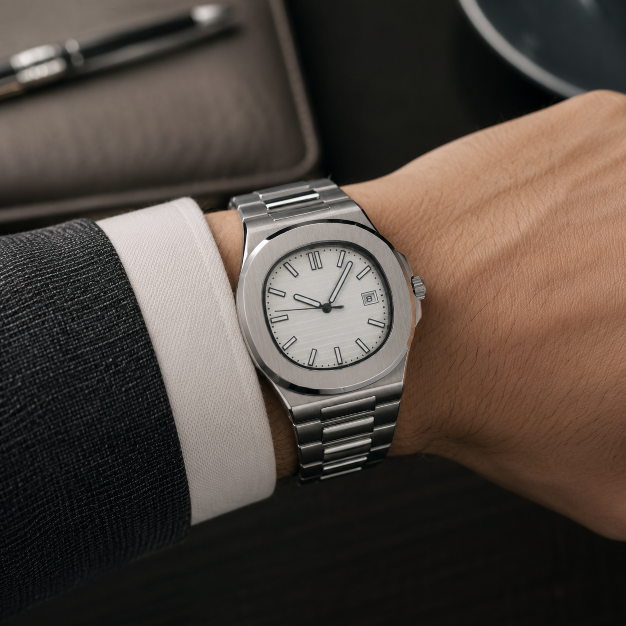 Trevalen Ivory Steel Automatic