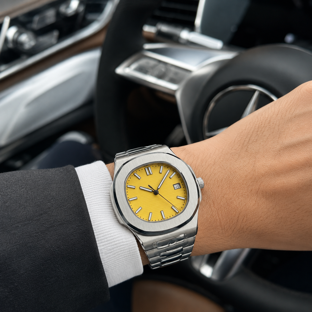 Trevalen Solar Steel Automatic