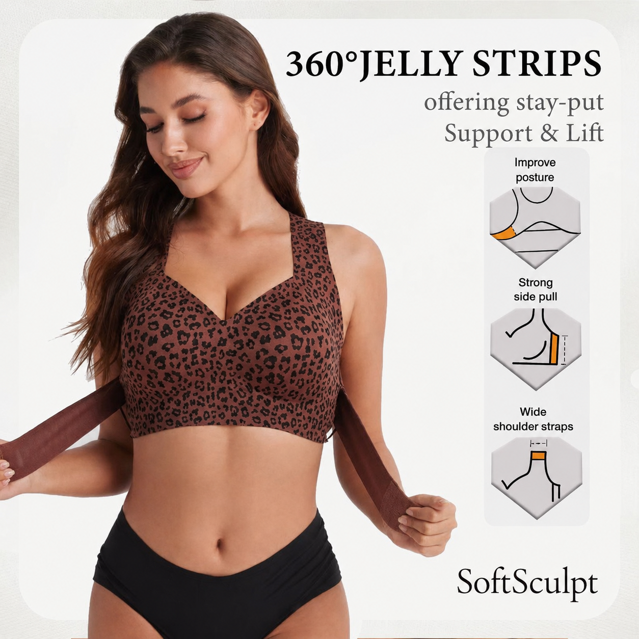 SoftSculpt Comfort Lift Wireless Posture Bra