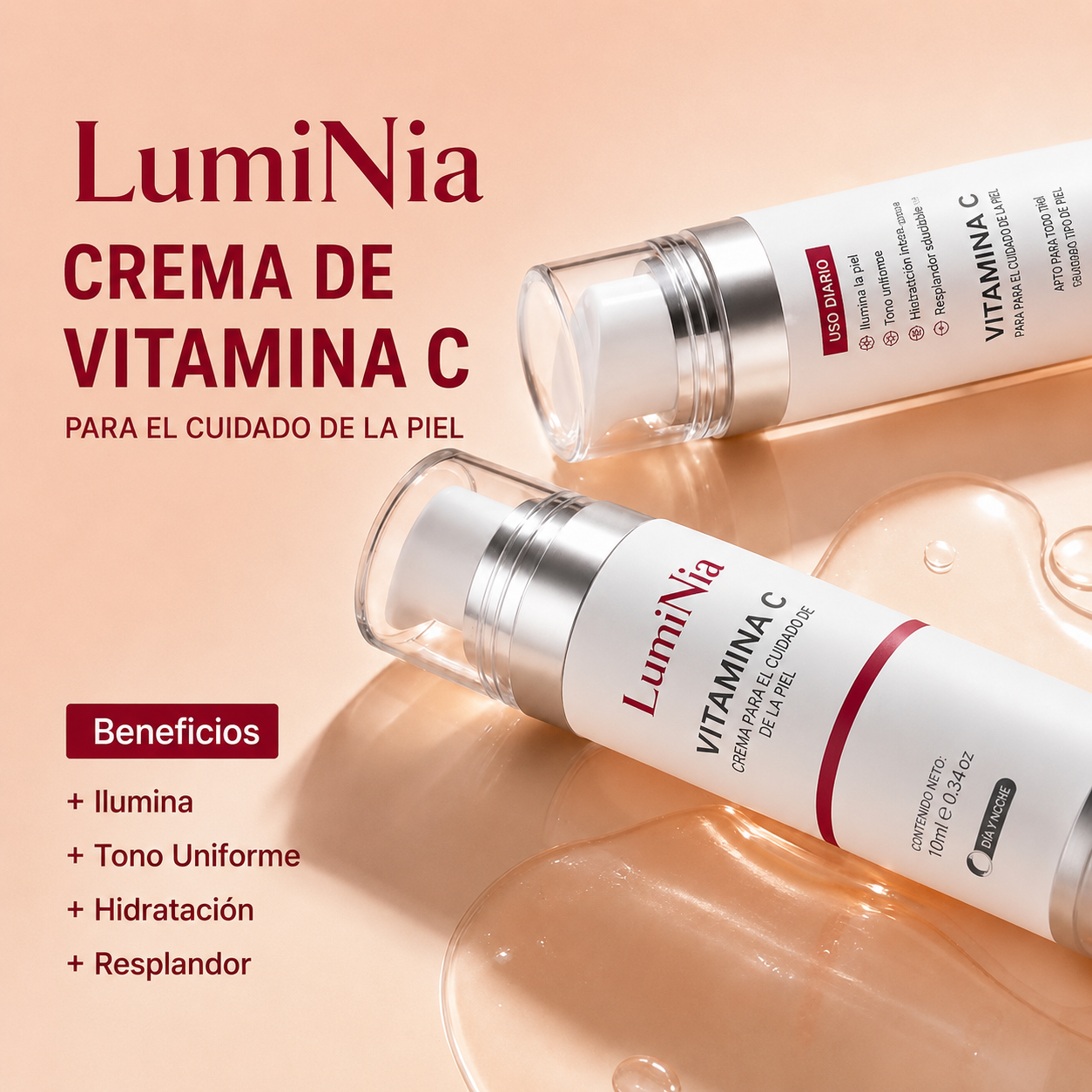 Crema Iluminadora Vitamina C